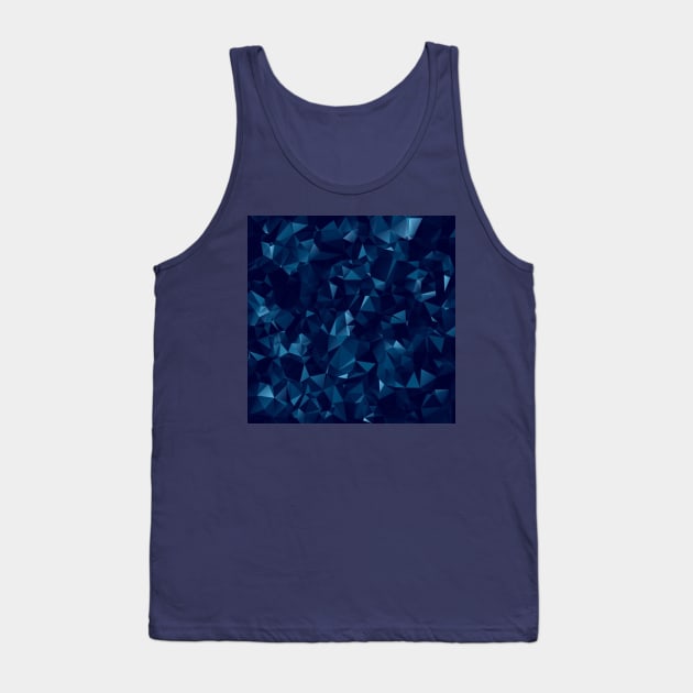 abstract blue Tank Top by PREMIUMSHOP